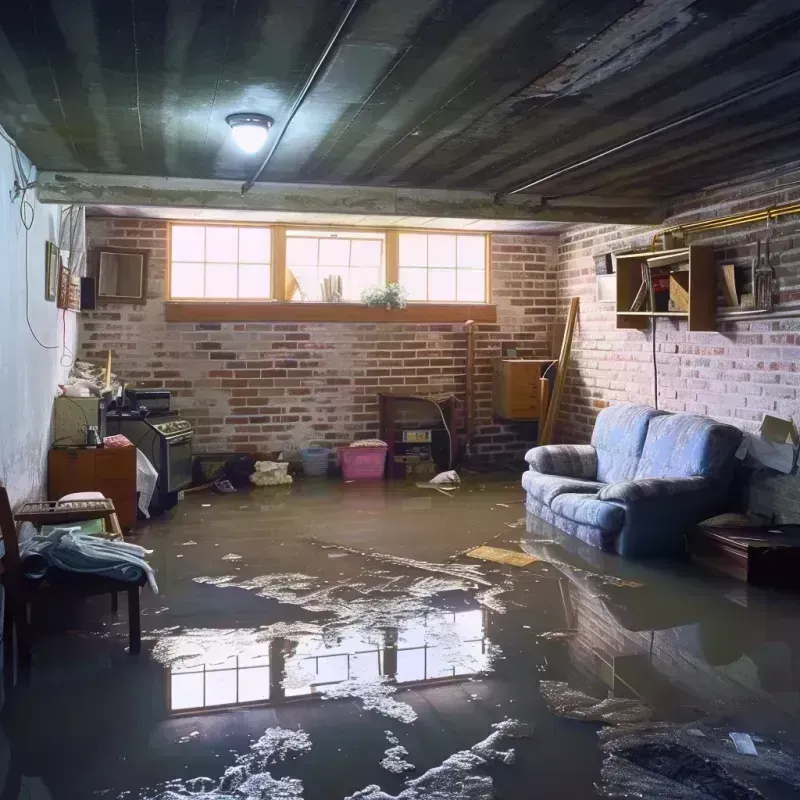 Flooded Basement Cleanup in Lakeview, MI